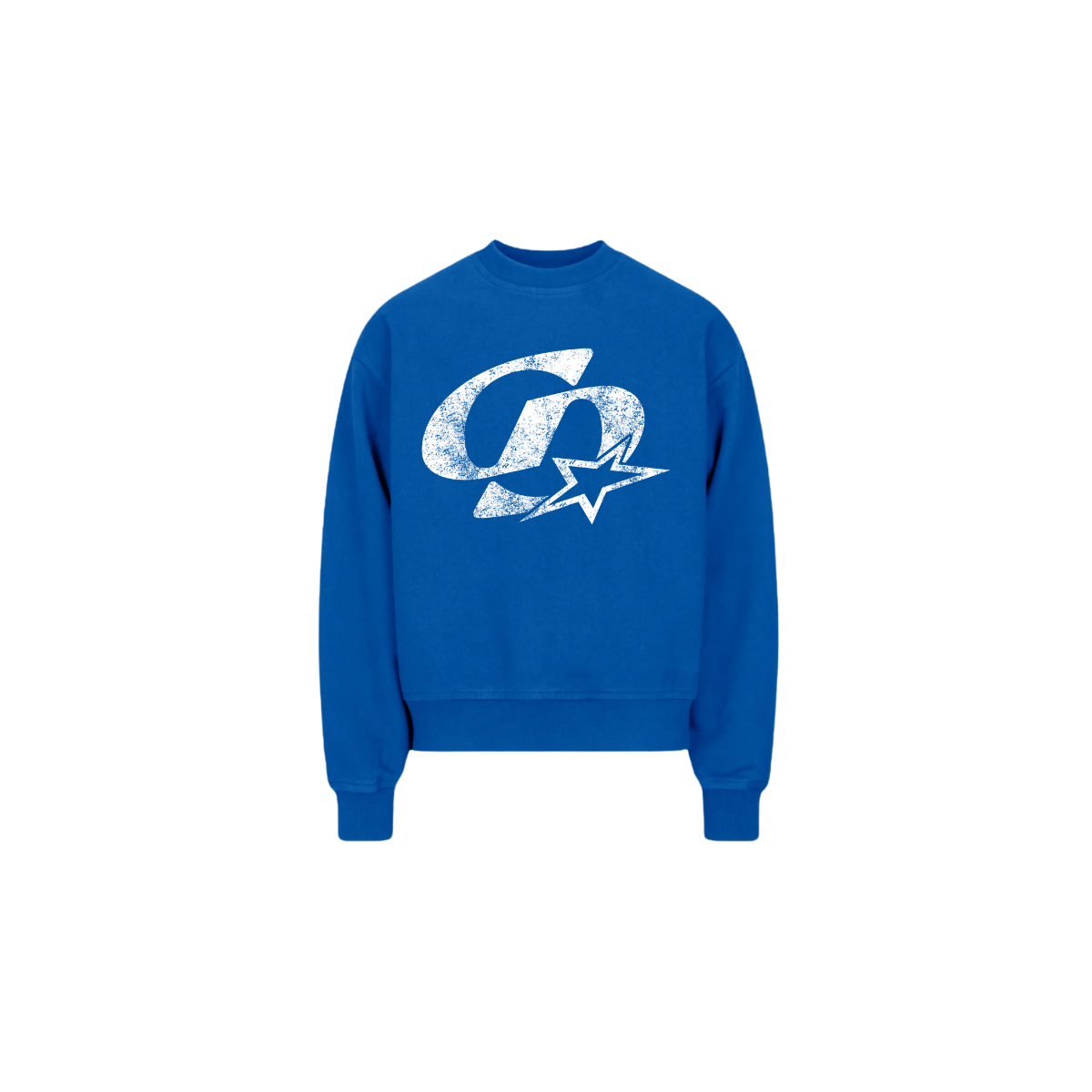 Cardair CD Star Sweatshirt - Cobalt Blue — S — Front View