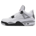 Air Jordan 4 89 OG White Cement — 3 UK | 35.5 EU — Front View