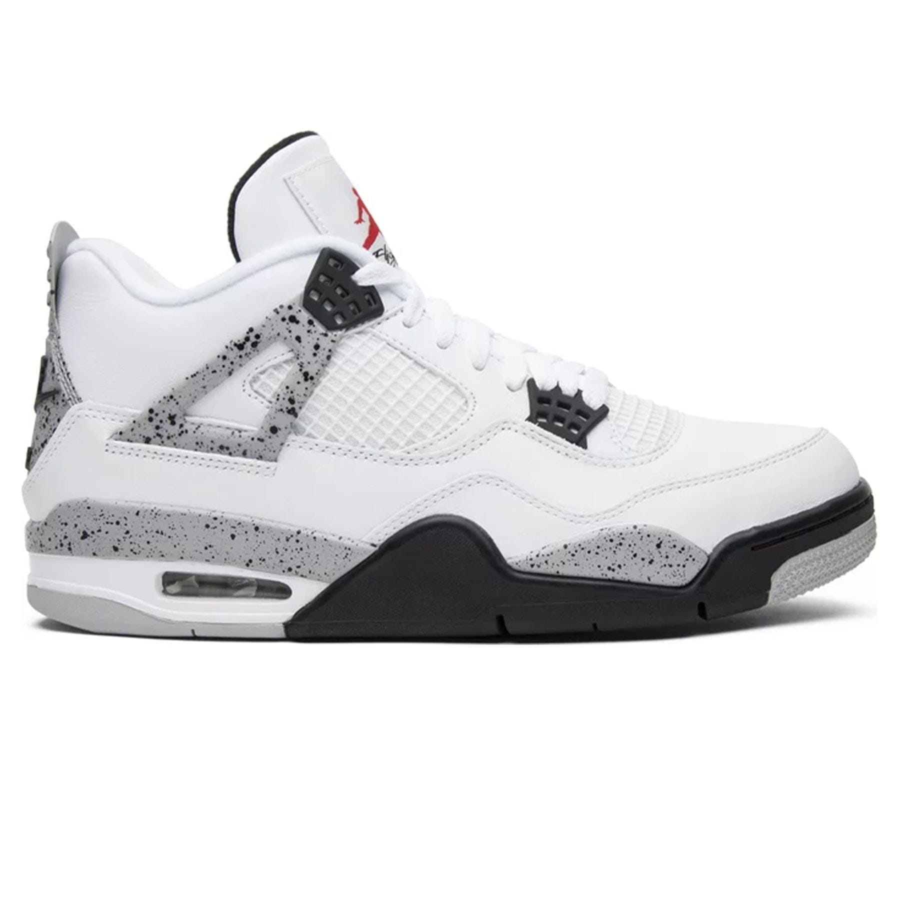 Air Jordan 4 89 OG White Cement — 3 UK | 35.5 EU — Side View