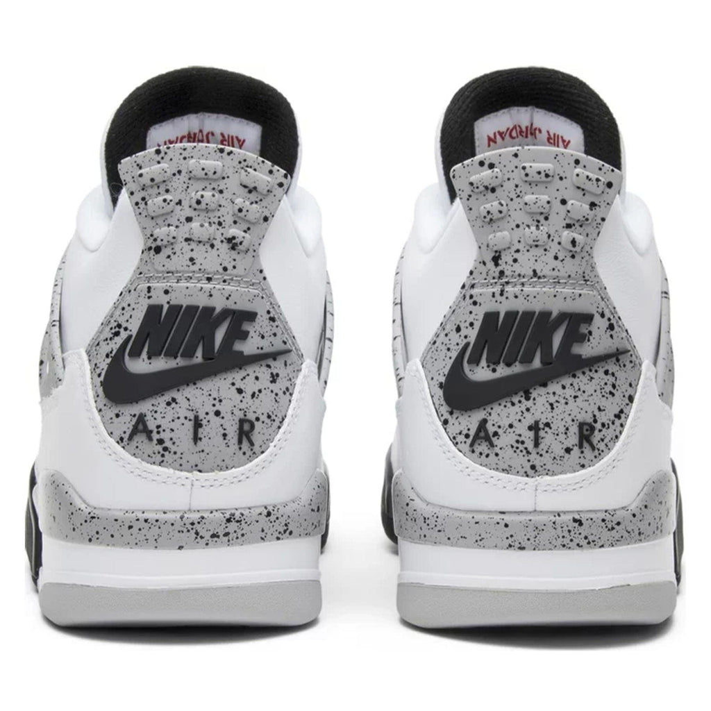 Air Jordan 4 89 OG White Cement — 3 UK | 35.5 EU — Top View