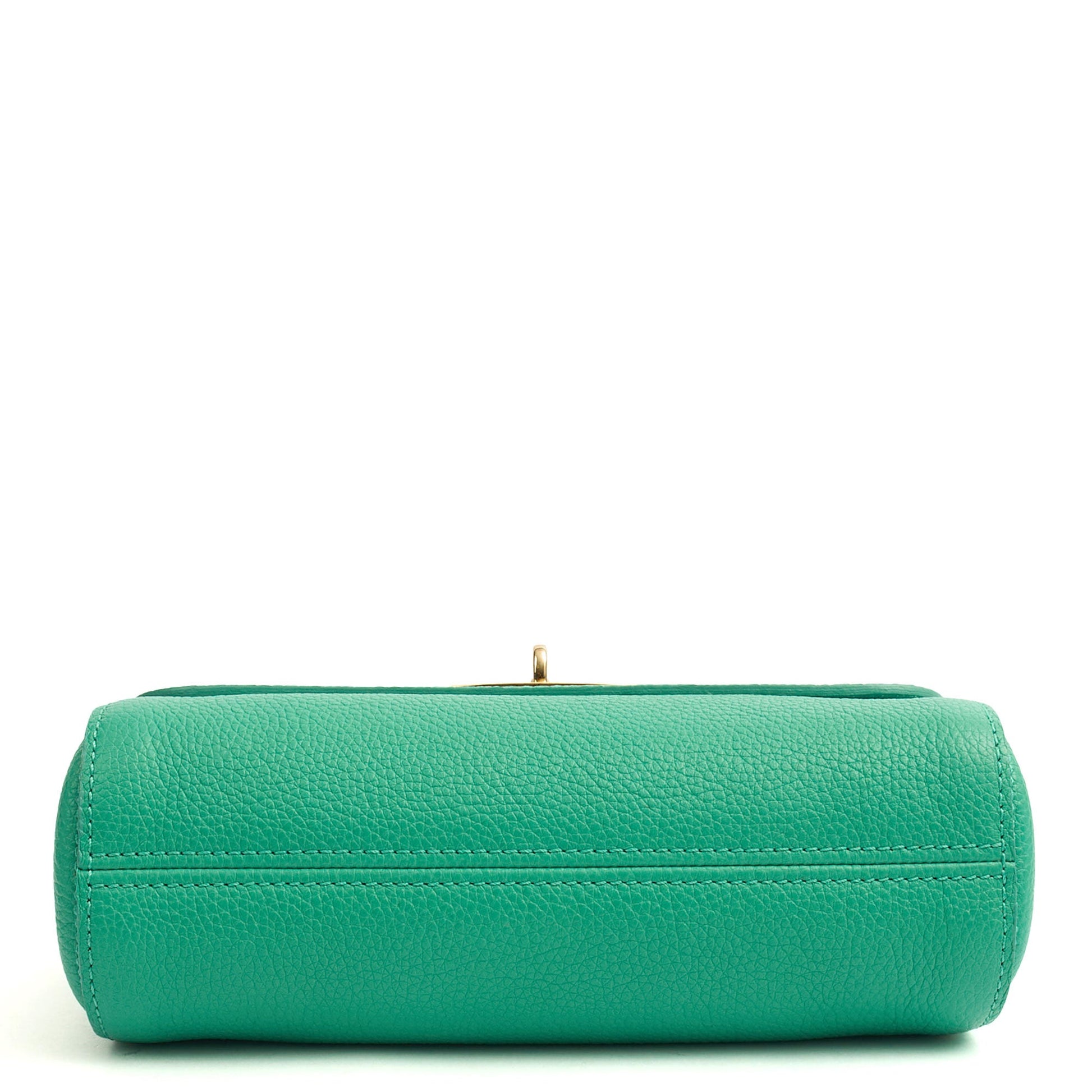 Mulberry Cross Body Lily in Aqua Green, Calfskin Leather — Top View