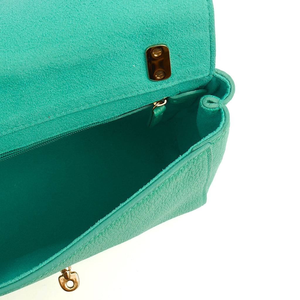 Mulberry Cross Body Lily in Aqua Green, Calfskin Leather — Alternate View 11