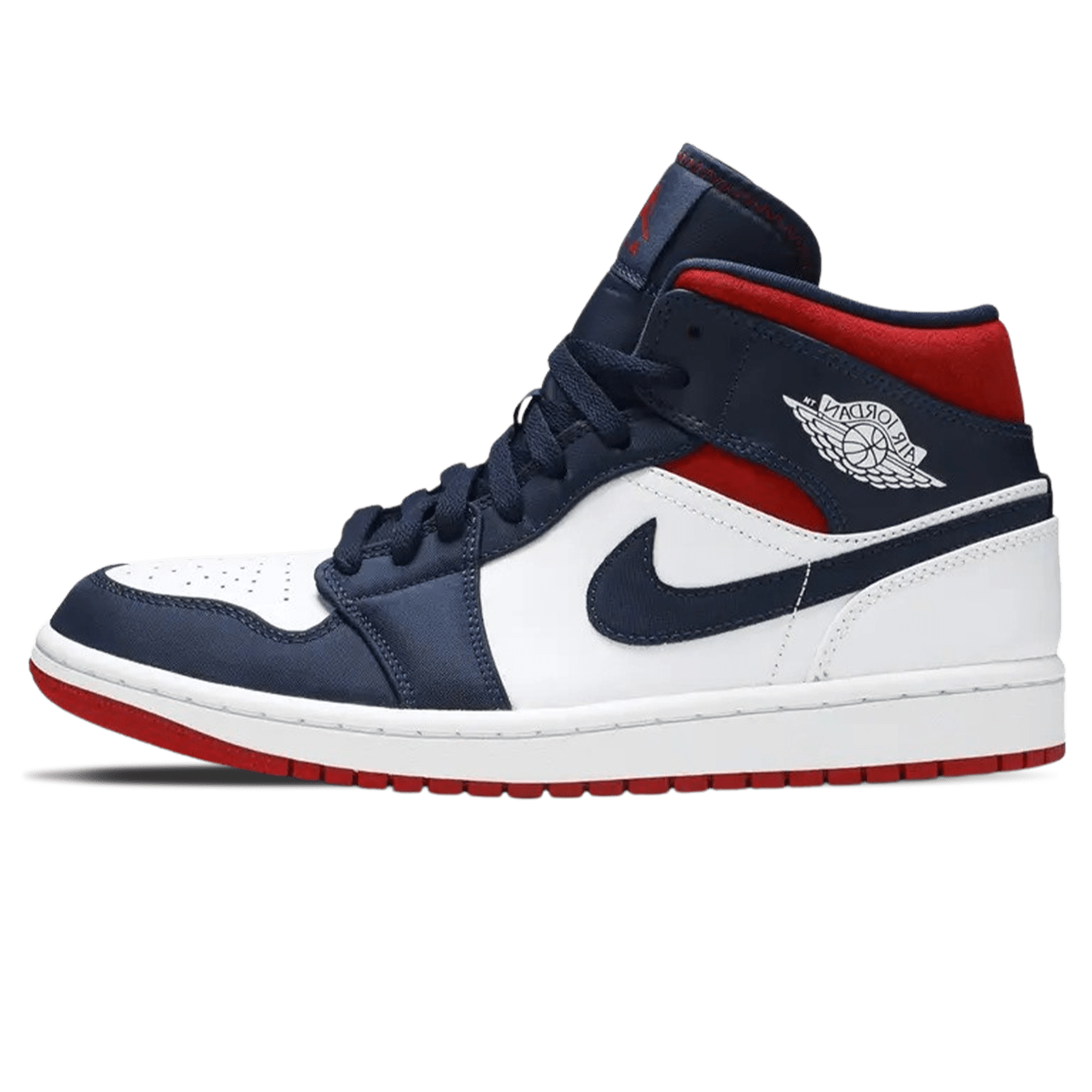 Air Jordan 1 Mid SE “Olympic USA” — UK 3 | EU 35.5 | US 3.5 — Front View