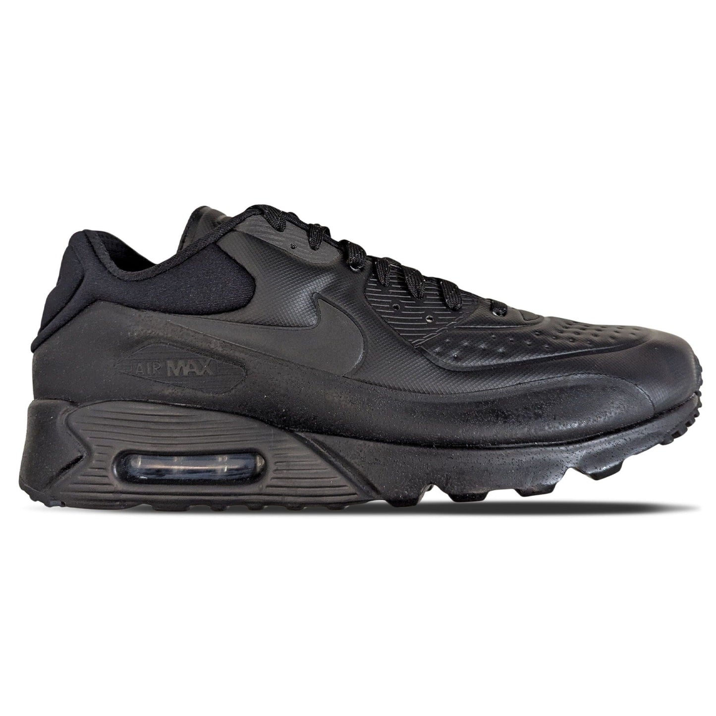 Nike Air Max 90 Ultra SE PRM 'Black' — UK 3 | EU 35.5 | US 3.5 — Side View
