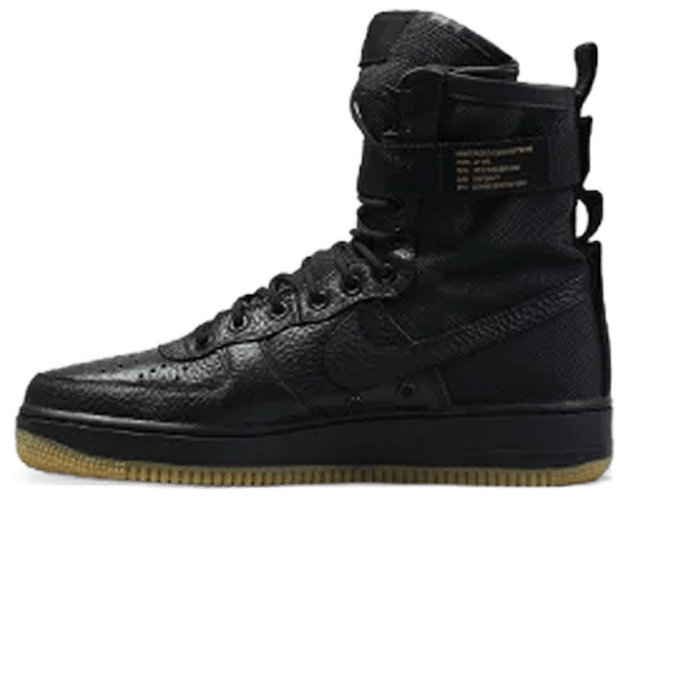 Nike SF Air Force 1 'Black Gum' — UK 3 | EU 35.5 | US 3.5 — Front View