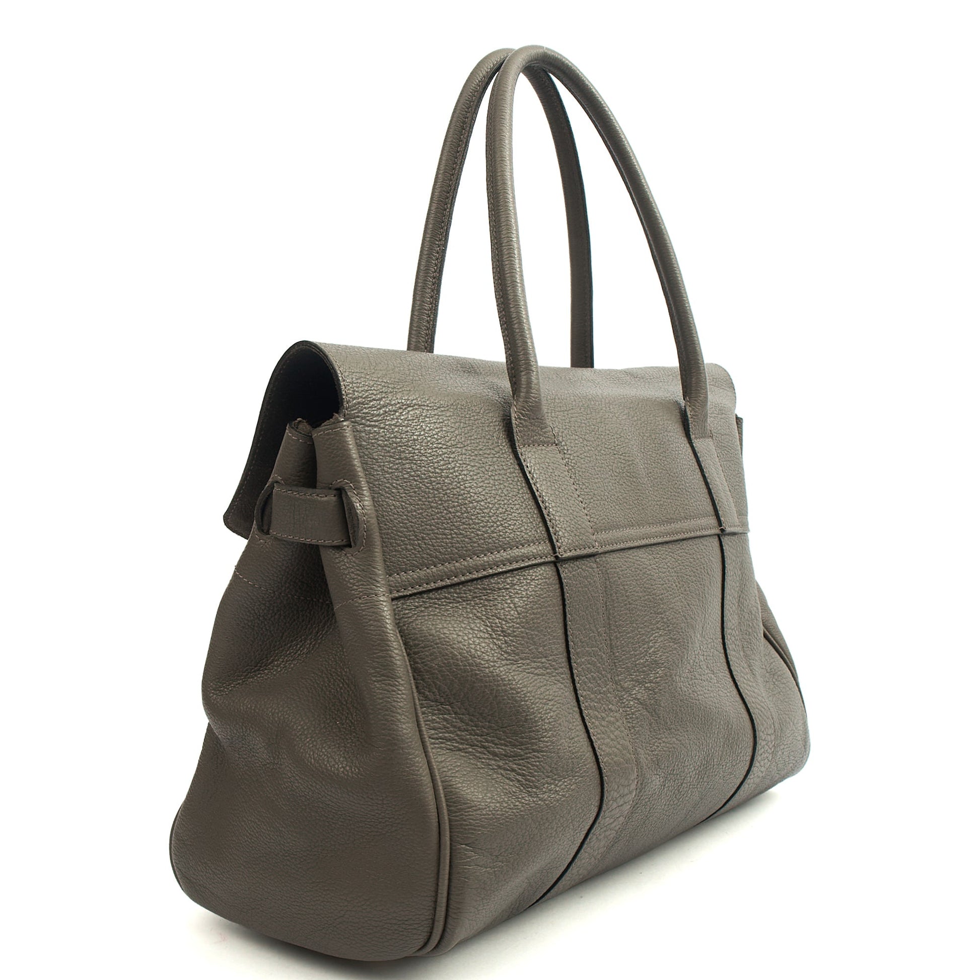 Mulberry Tote Bayswater Heritage in Charcoal Grey, Leather — Alternate View 8