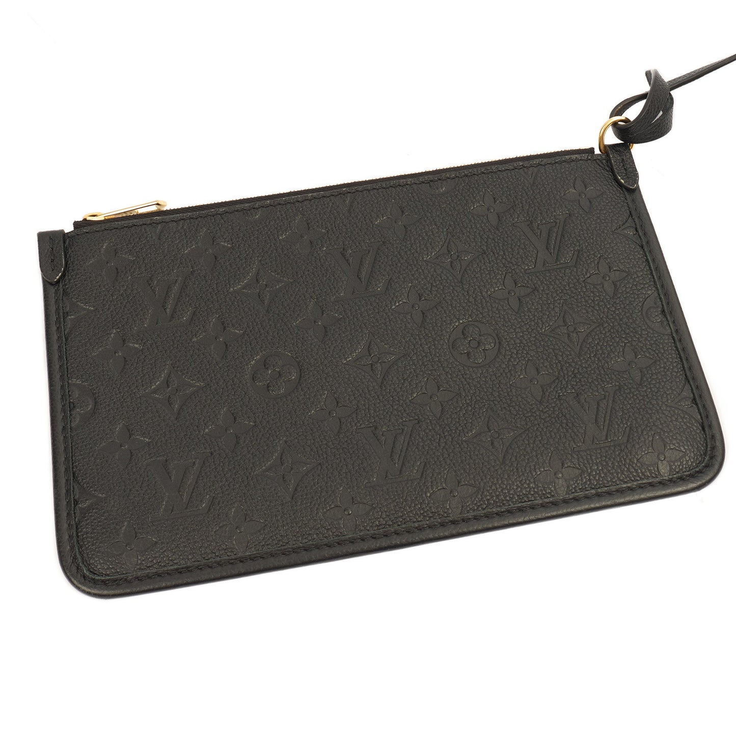 Louis Vuitton Satchel CarryAll MM Bag in Black, Empreinte Leather — Alternate View 8