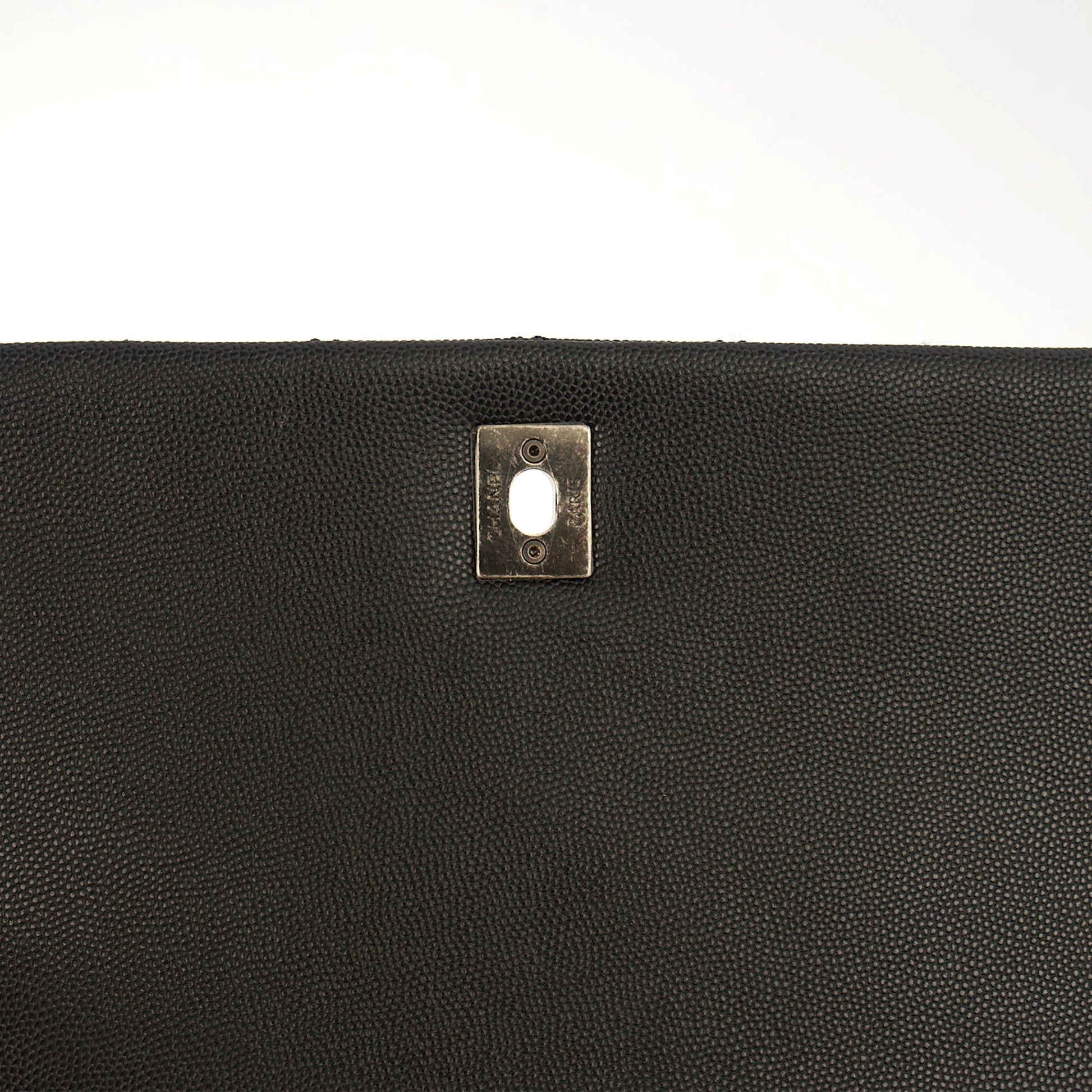 Chanel Tote Coco Top Handle in Black, Caviar Leather — Alternate View 19