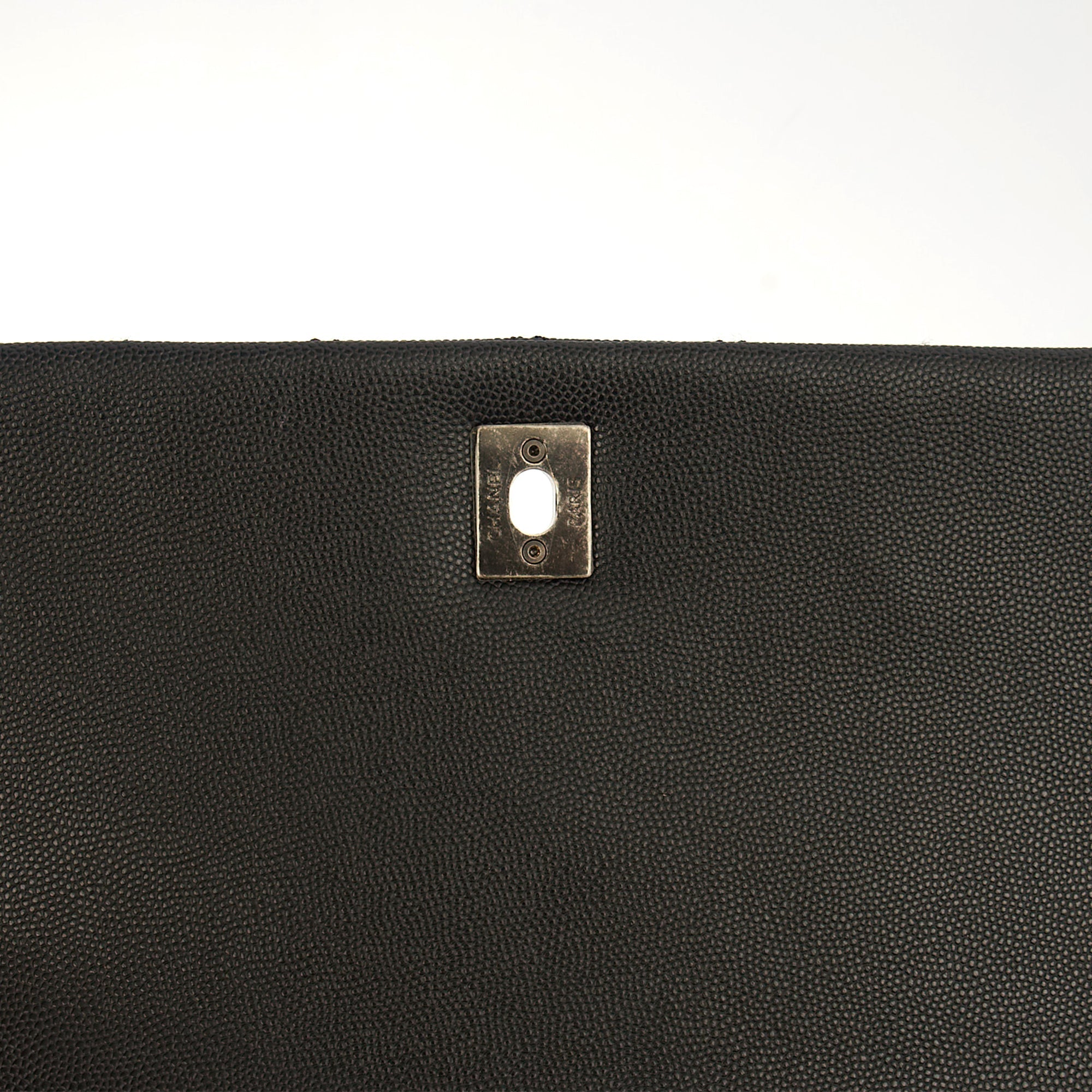 Chanel Tote Coco Top Handle in Black, Caviar Leather — Alternate View 19