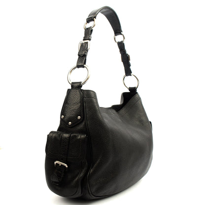Prada Tote Tote in Black, Calfskin — Side View
