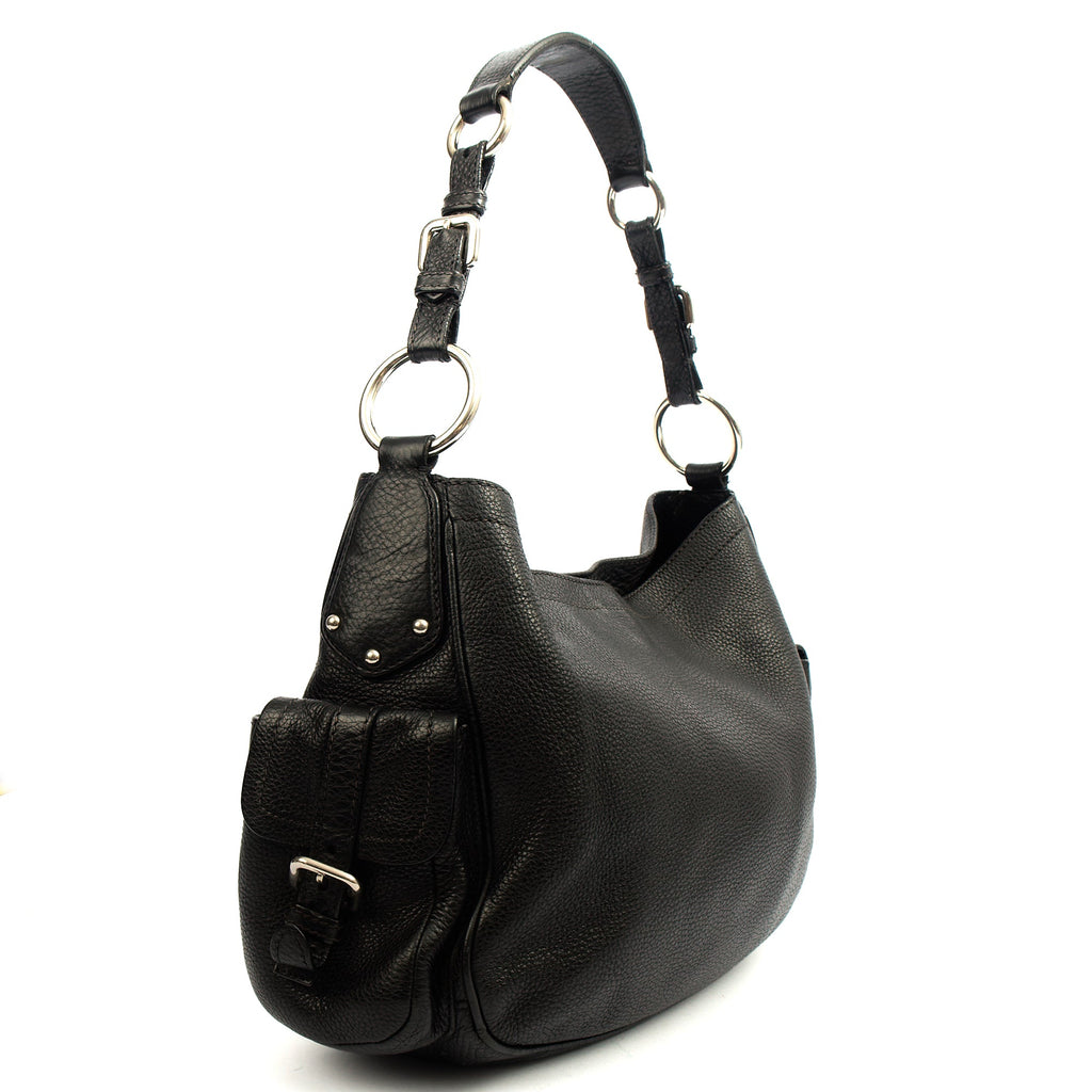 Prada Tote Tote in Black, Calfskin — Alternate View 8