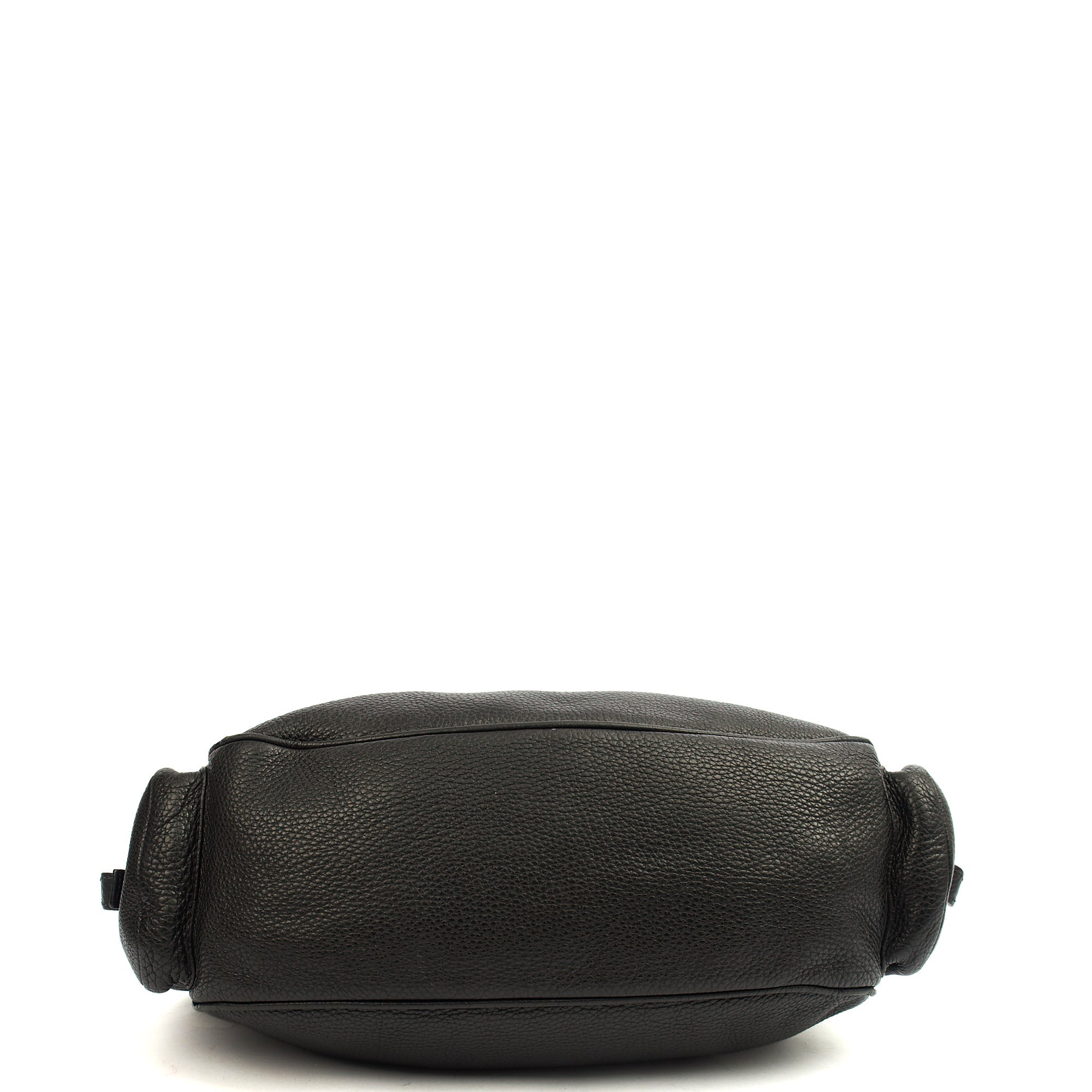 Prada Tote Tote in Black, Calfskin — Top View