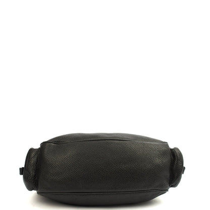 Prada Tote Tote in Black, Calfskin — Top View