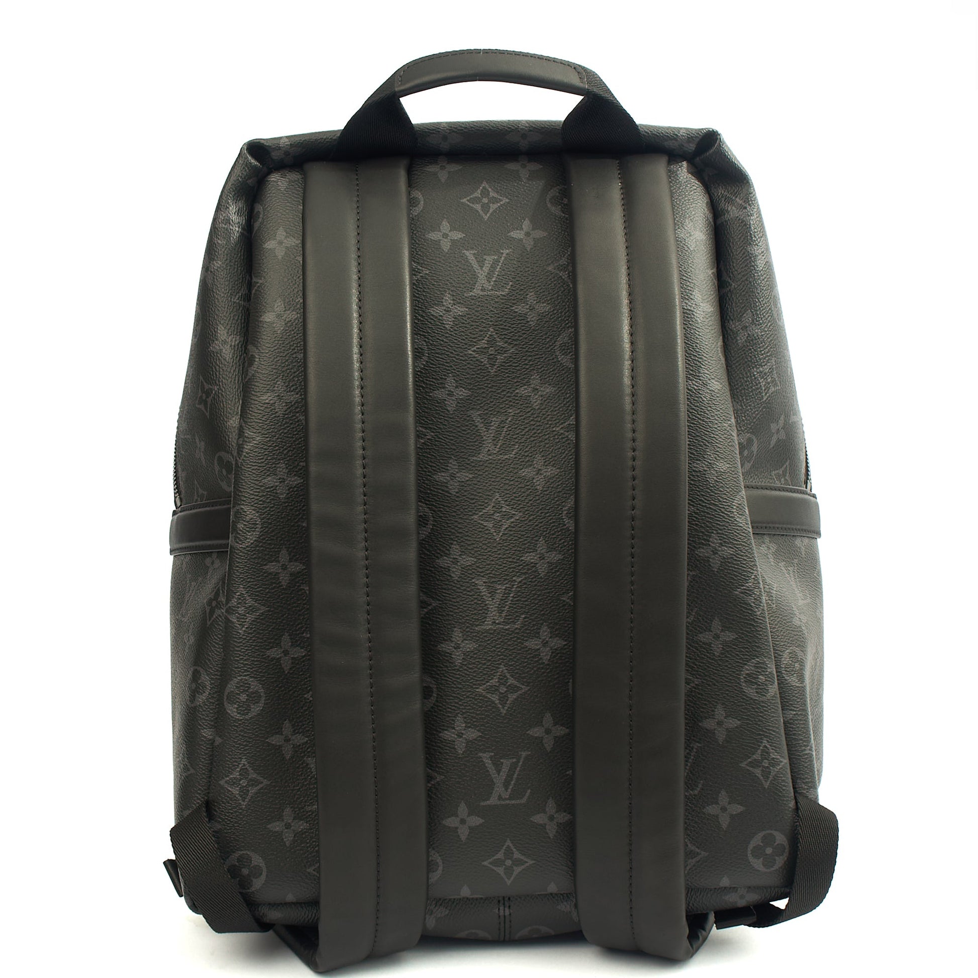 Louis Vuitton Backpack Apollo  in Monogram Eclipse, Canvas — Back View