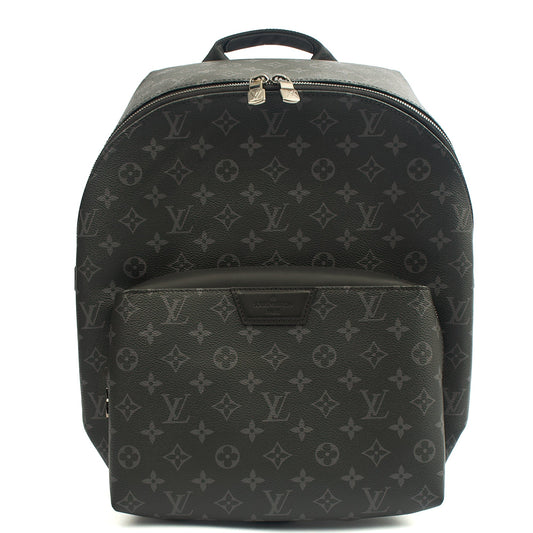 Louis Vuitton Backpack Apollo  in Monogram Eclipse, Canvas — Front View