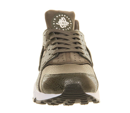 Nike Air Huarache Cargo Khaki White Lizard — UK 3 | EU 35.5 | US 3.5 — Top View