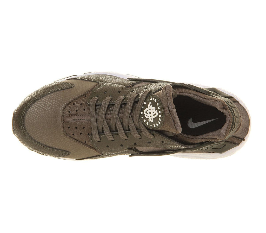Nike Air Huarache Cargo Khaki White Lizard — UK 3 | EU 35.5 | US 3.5 — Back View