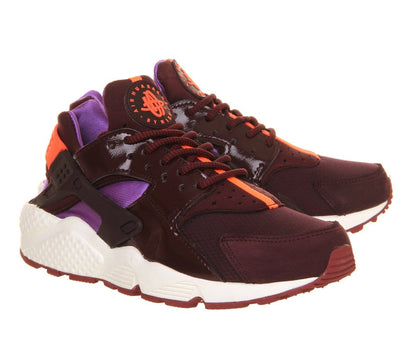 Nike Air Huarache Deep Burgundy Purple Hyper Crimson — UK 3 | EU 35.5 | US 3.5 — Detail View