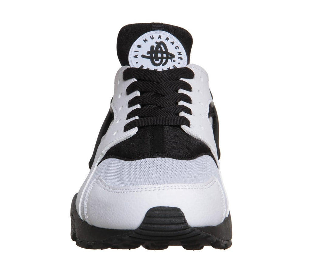 Nike Air Huarache White Black — UK 3 | EU 35.5 | US 3.5 — Top View