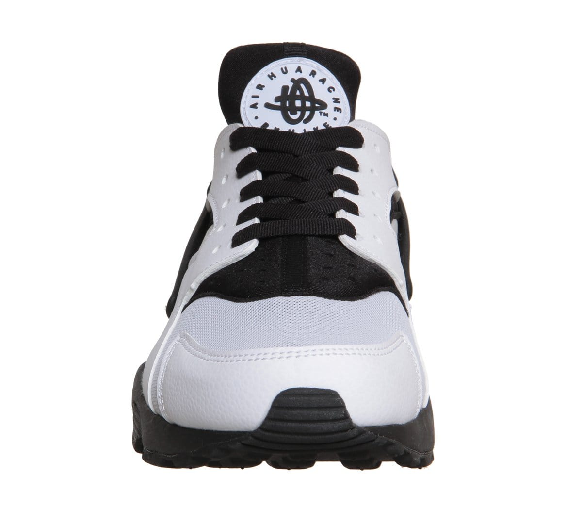 Nike Air Huarache White Black — UK 3 | EU 35.5 | US 3.5 — Top View