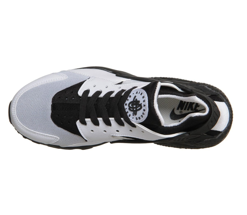 Nike Air Huarache White Black — UK 3 | EU 35.5 | US 3.5 — Back View