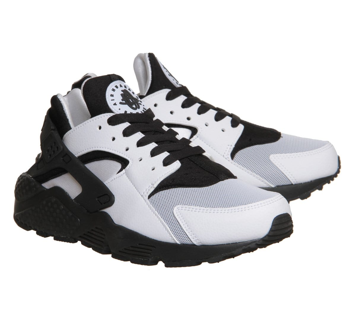 Nike Air Huarache White Black — UK 3 | EU 35.5 | US 3.5 — Side View