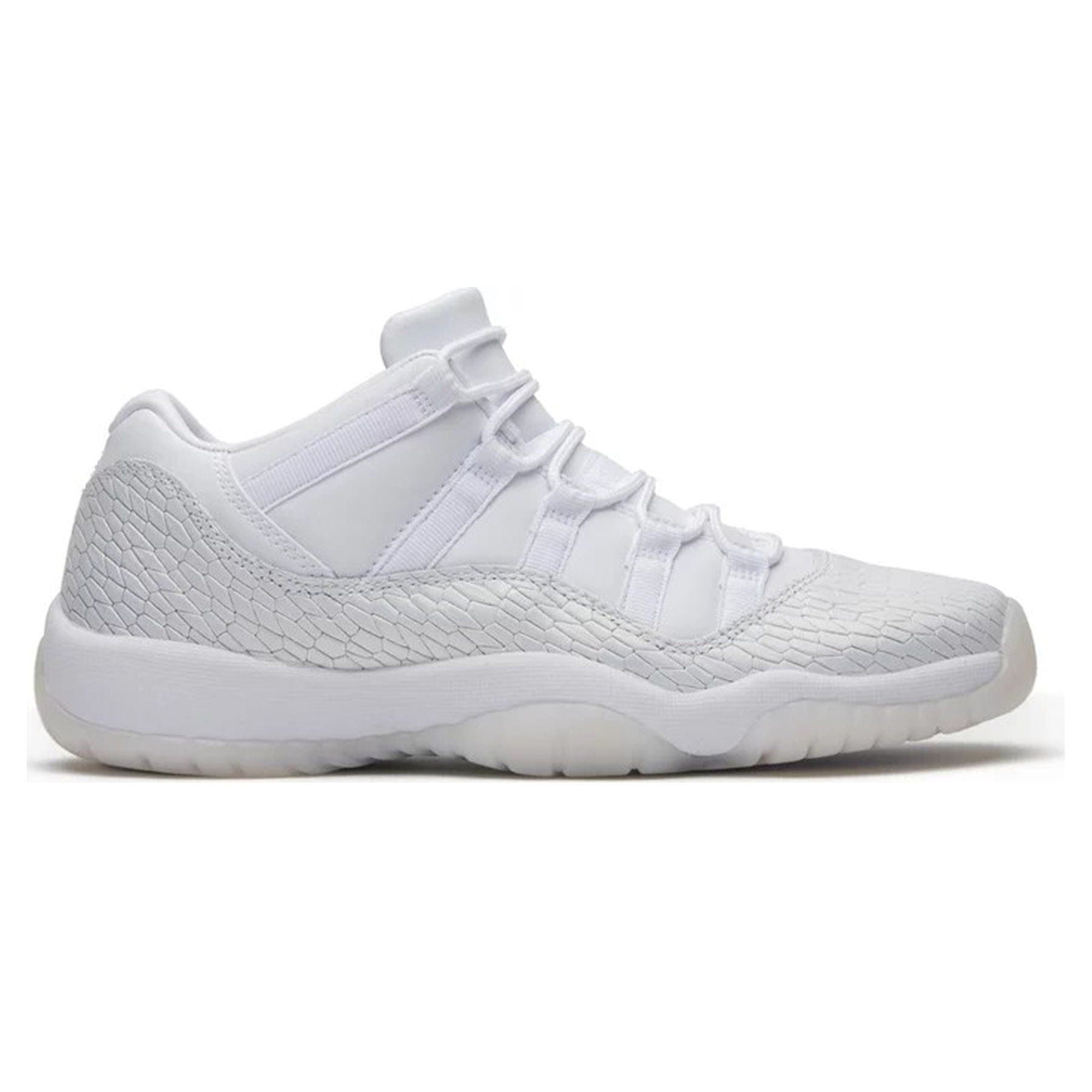 Air Jordan 11 Retro Low Premium GS 'Frost White' — UK 13.5 | EU 32 | US 1Y — Side View