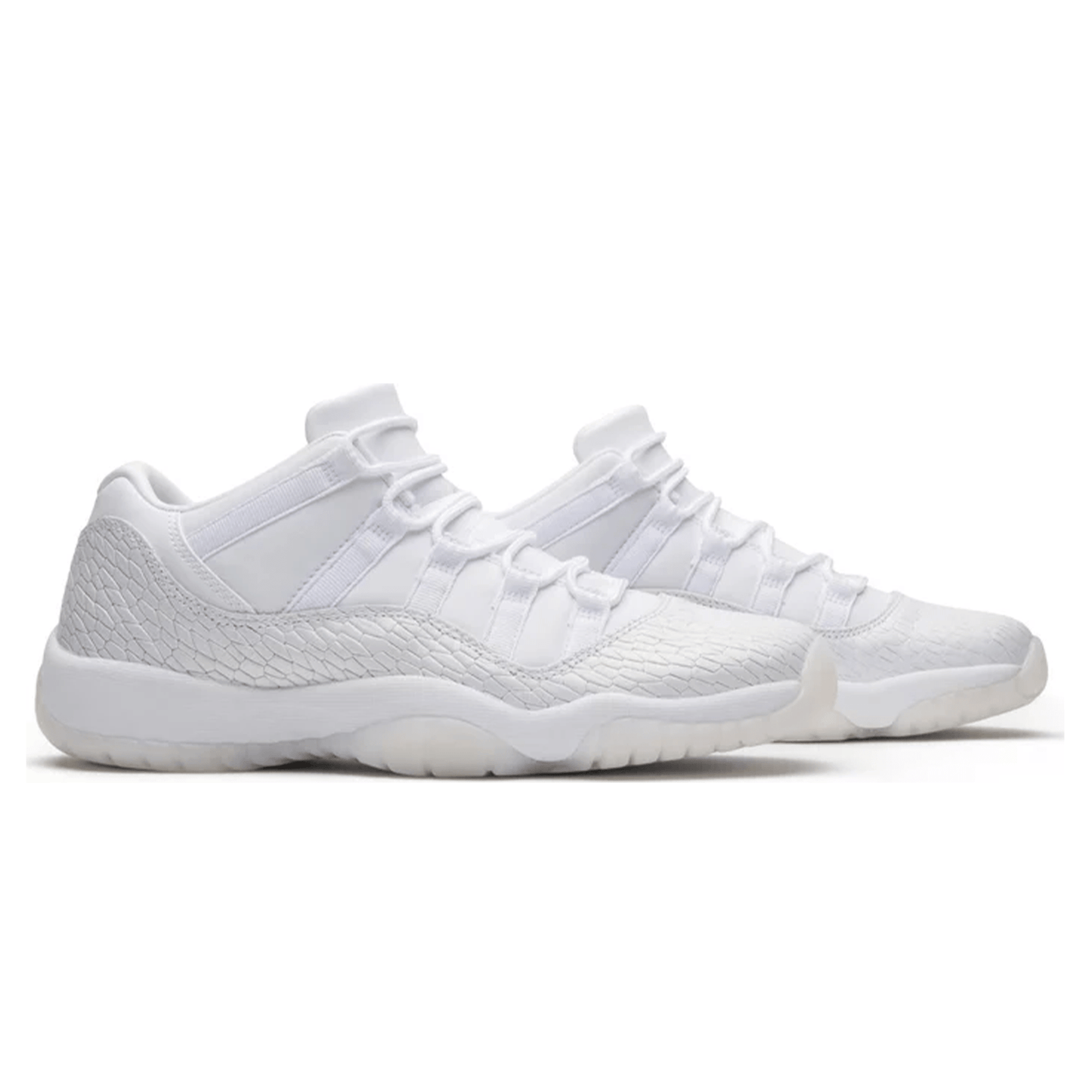 Air Jordan 11 Retro Low Premium GS 'Frost White' — UK 13.5 | EU 32 | US 1Y — Back View