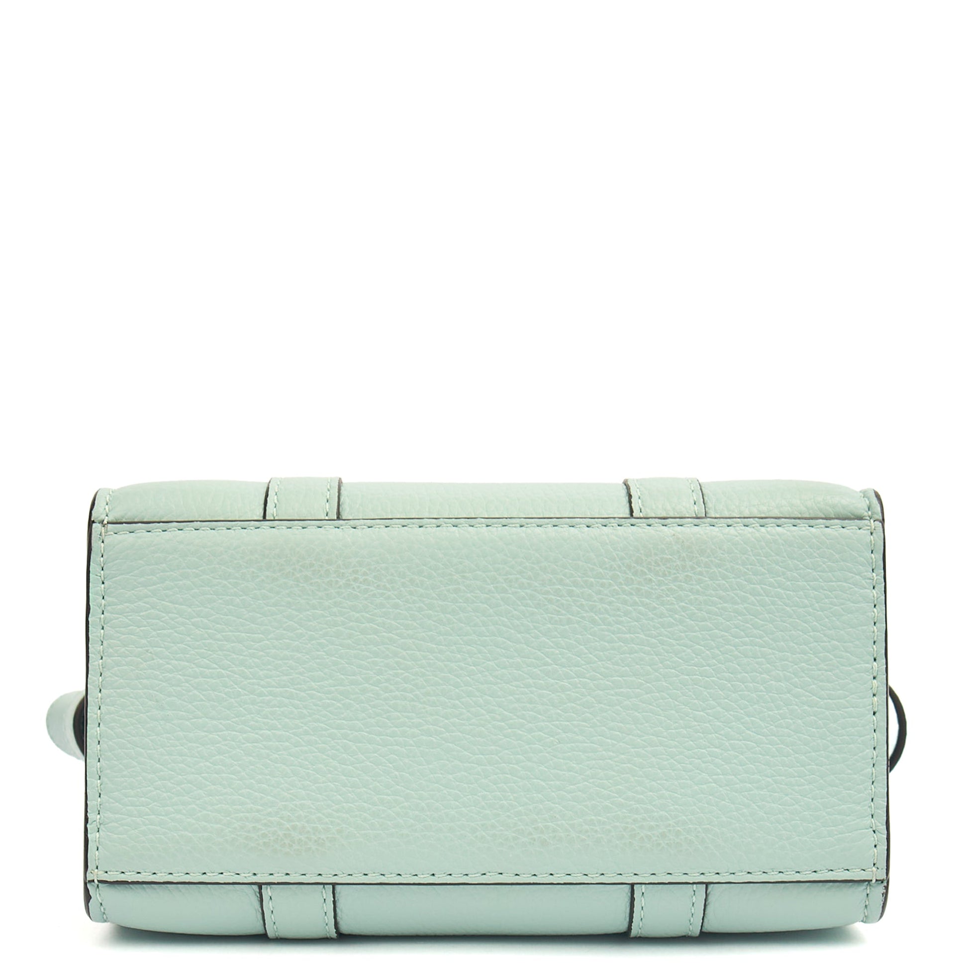 Mulberry Mini Bag Zipped Bayswater - Micro in Blue, Leather — Alternate View 16