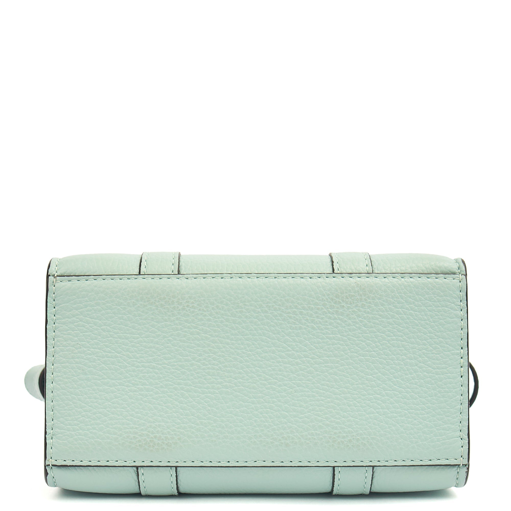 Mulberry Mini Bag Zipped Bayswater - Micro in Blue, Leather — Alternate View 10