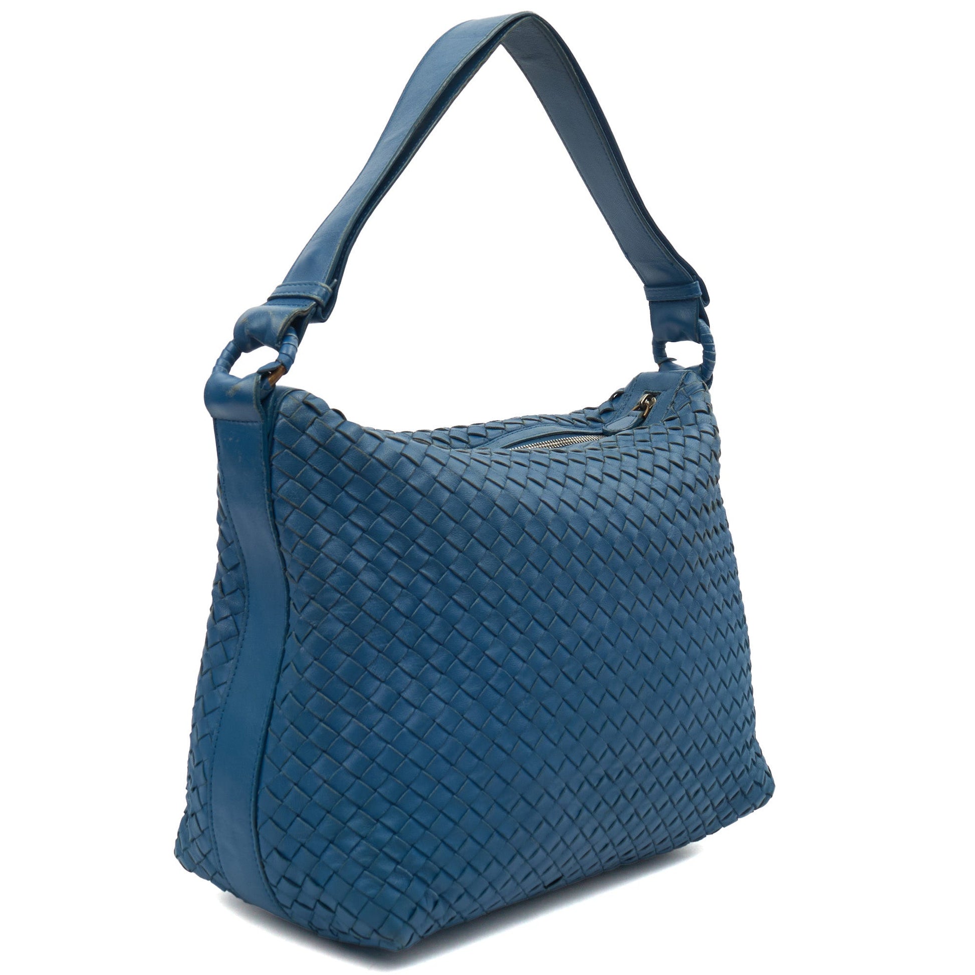 Bottega Veneta Tote Intrecciato Hobo, Intrecciato Nappa — Back View