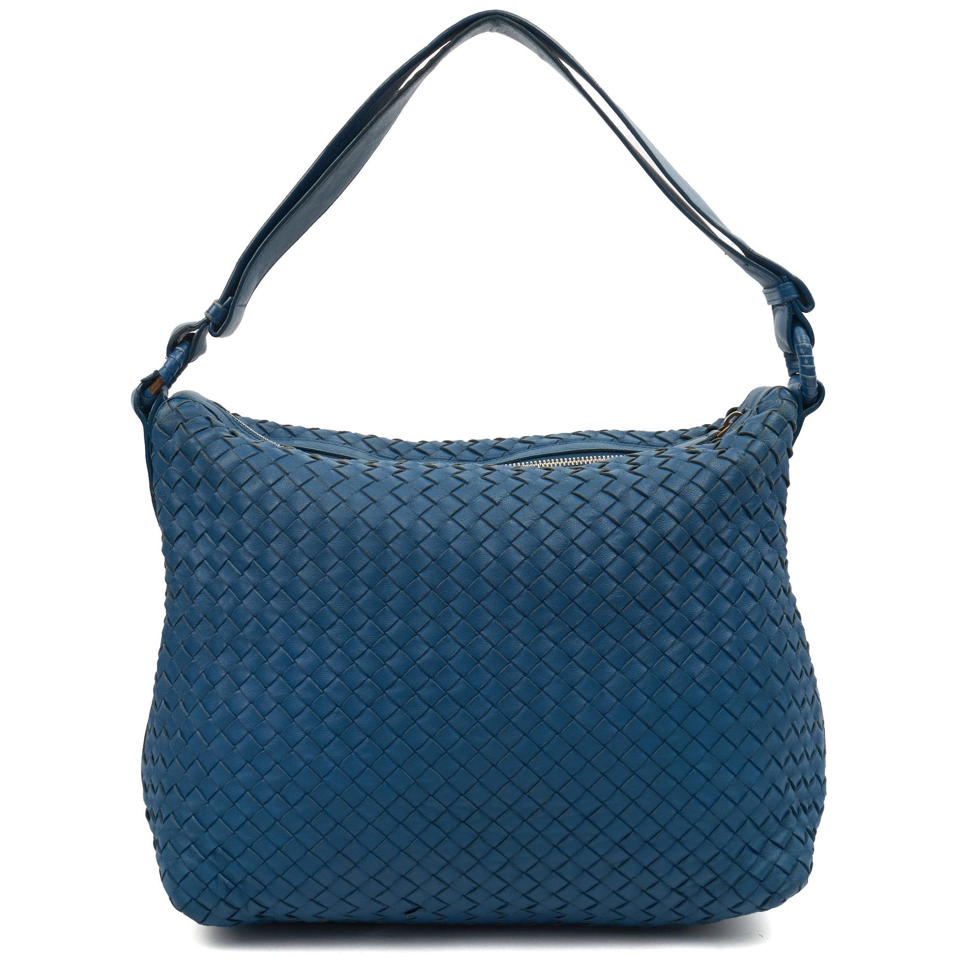 Bottega Veneta Tote Intrecciato Hobo, Intrecciato Nappa — Top View