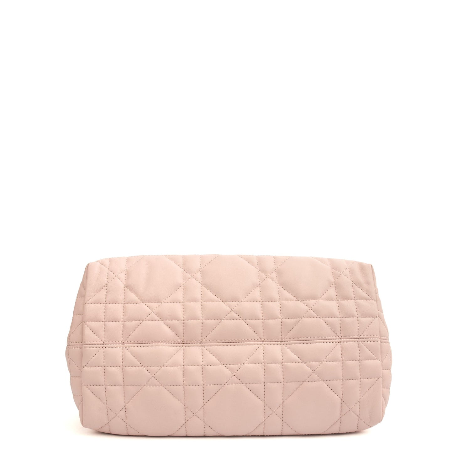 Christian Dior Tote Toujours - Medium in Pink, Leather — Top View