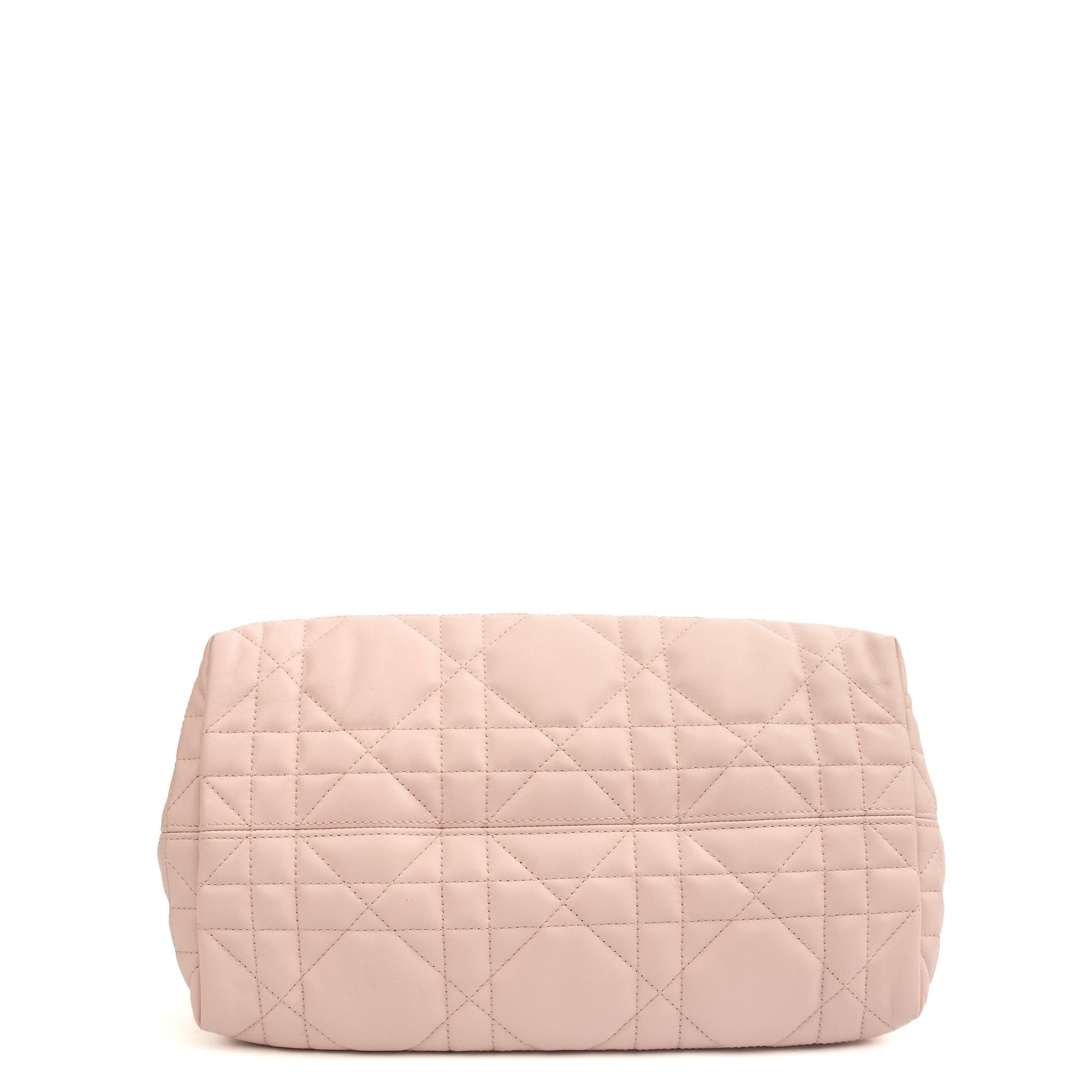 Christian Dior Tote Toujours - Medium in Pink, Leather — Top View