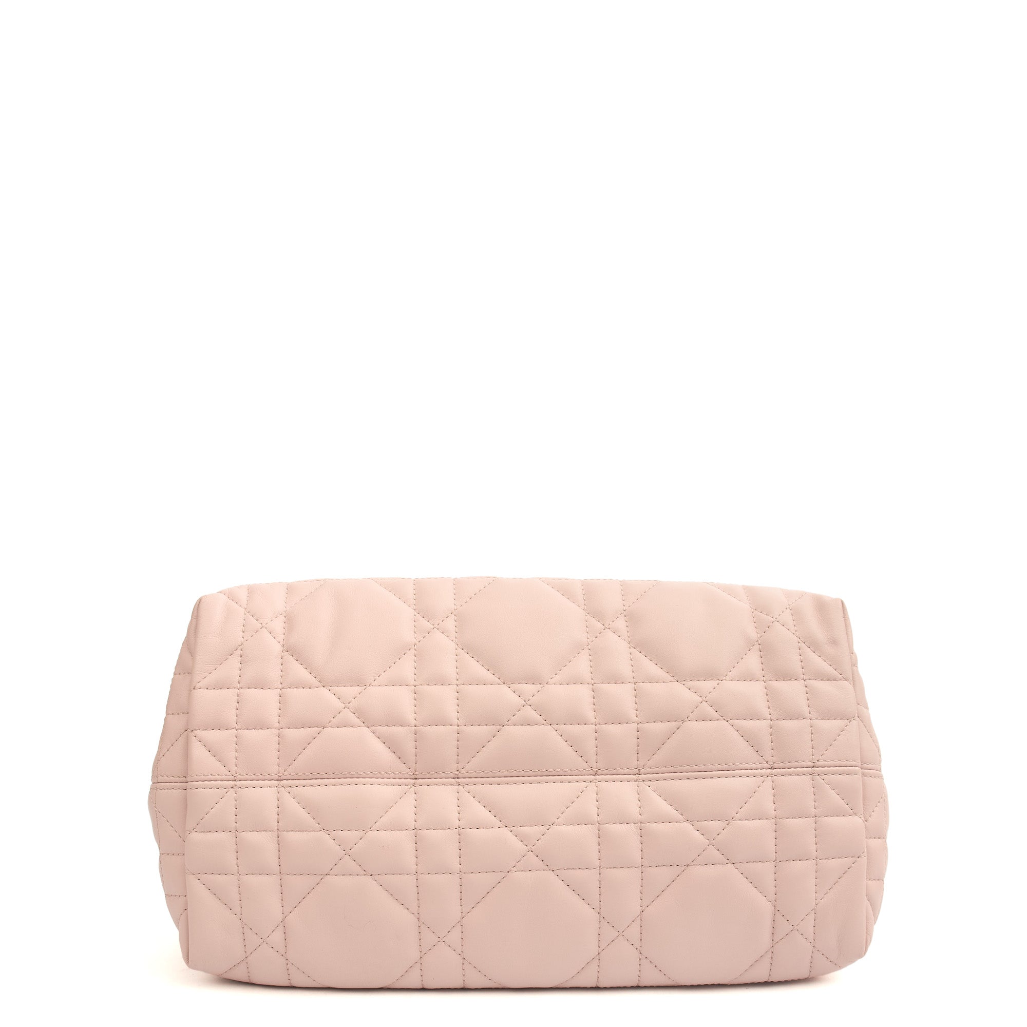 Christian Dior Tote Toujours - Medium in Pink, Leather — Top View