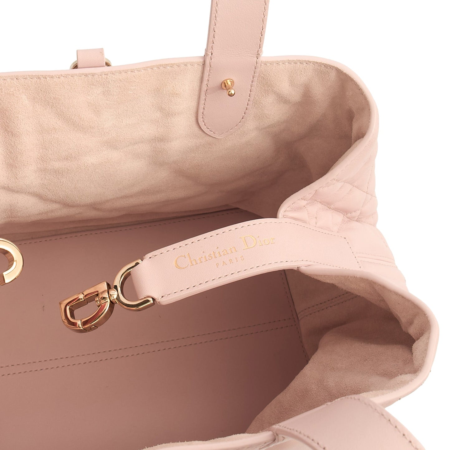 Christian Dior Tote Toujours - Medium in Pink, Leather — Alternate View 14
