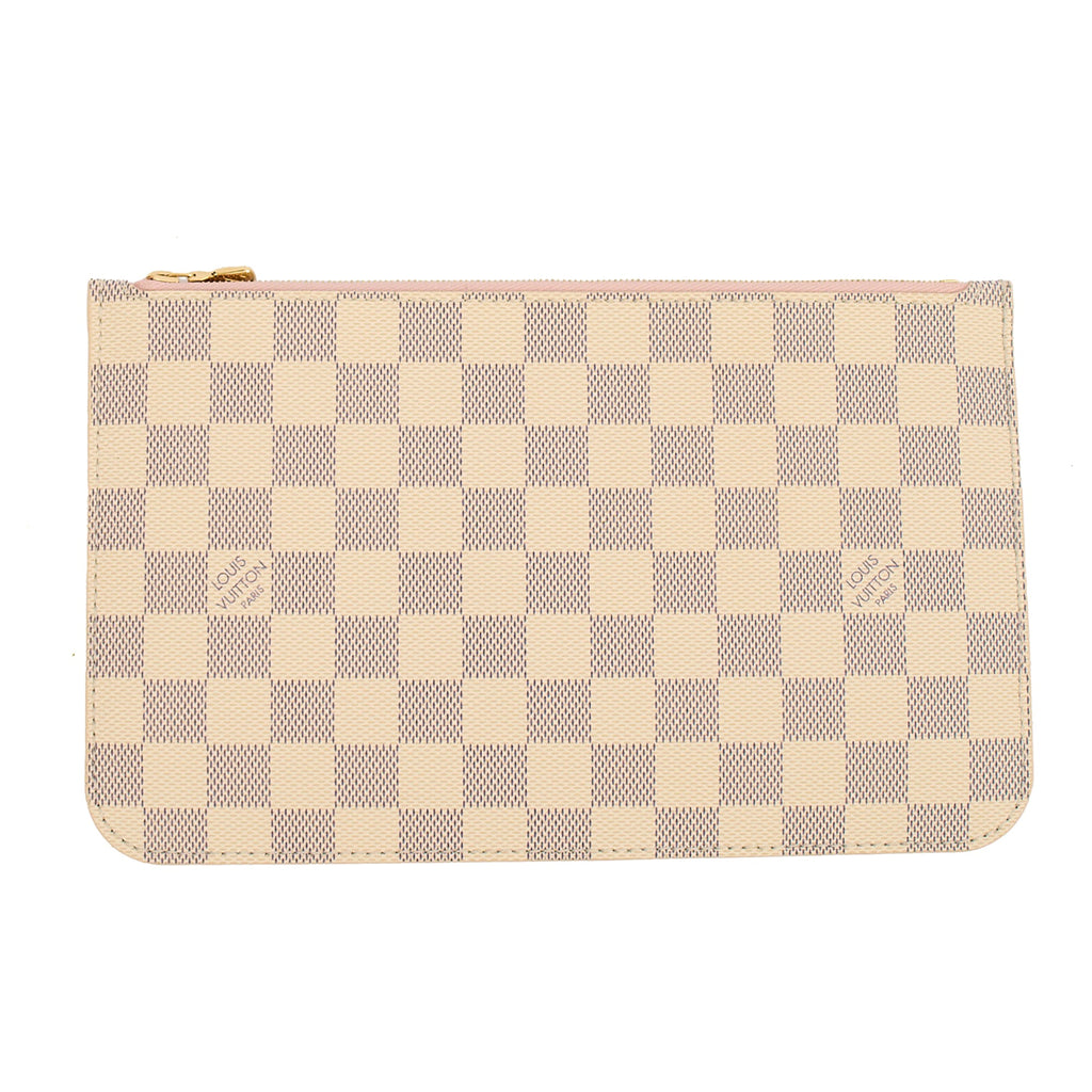 Louis Vuitton Tote Neverfull MM in Damier Azur, Canvas — Alternate View 14
