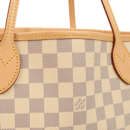 Louis Vuitton Tote Neverfull MM in Damier Azur, Canvas — Alternate View 15