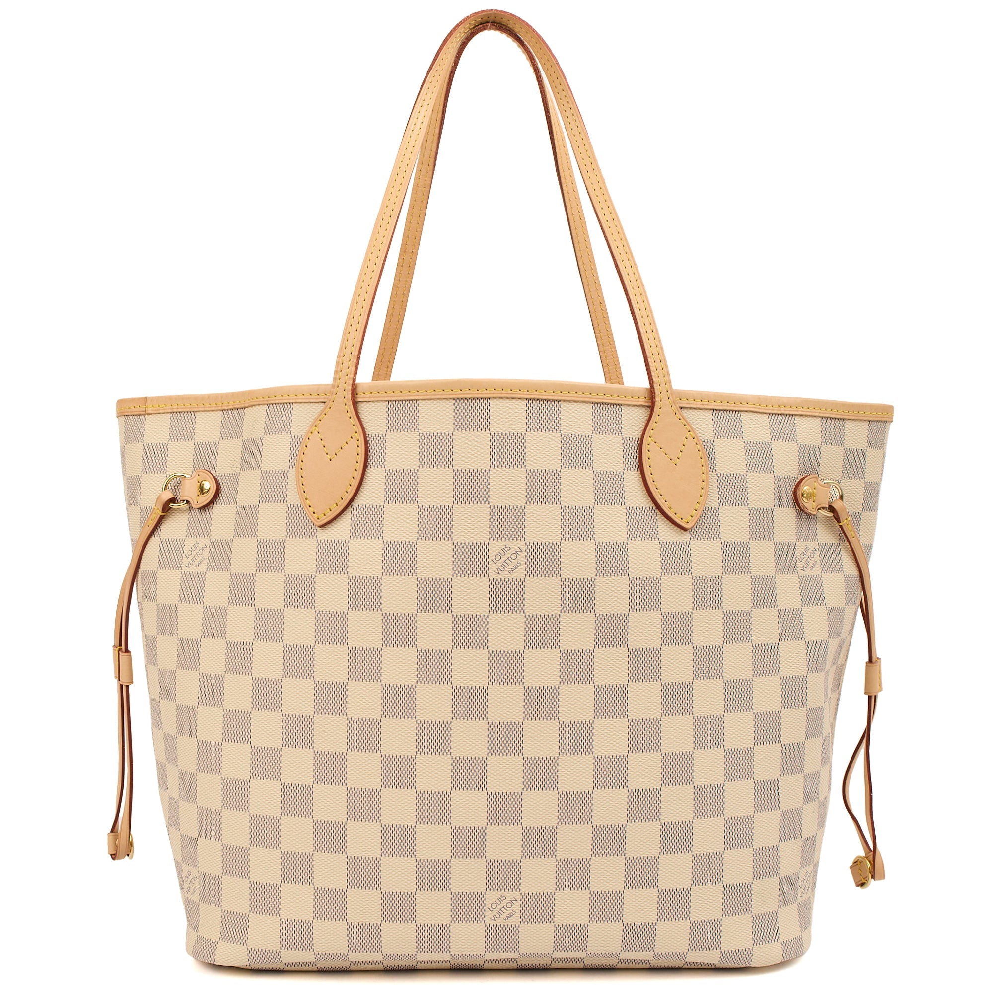 Louis Vuitton Tote Neverfull MM in Damier Azur, Canvas — Alternate View 12