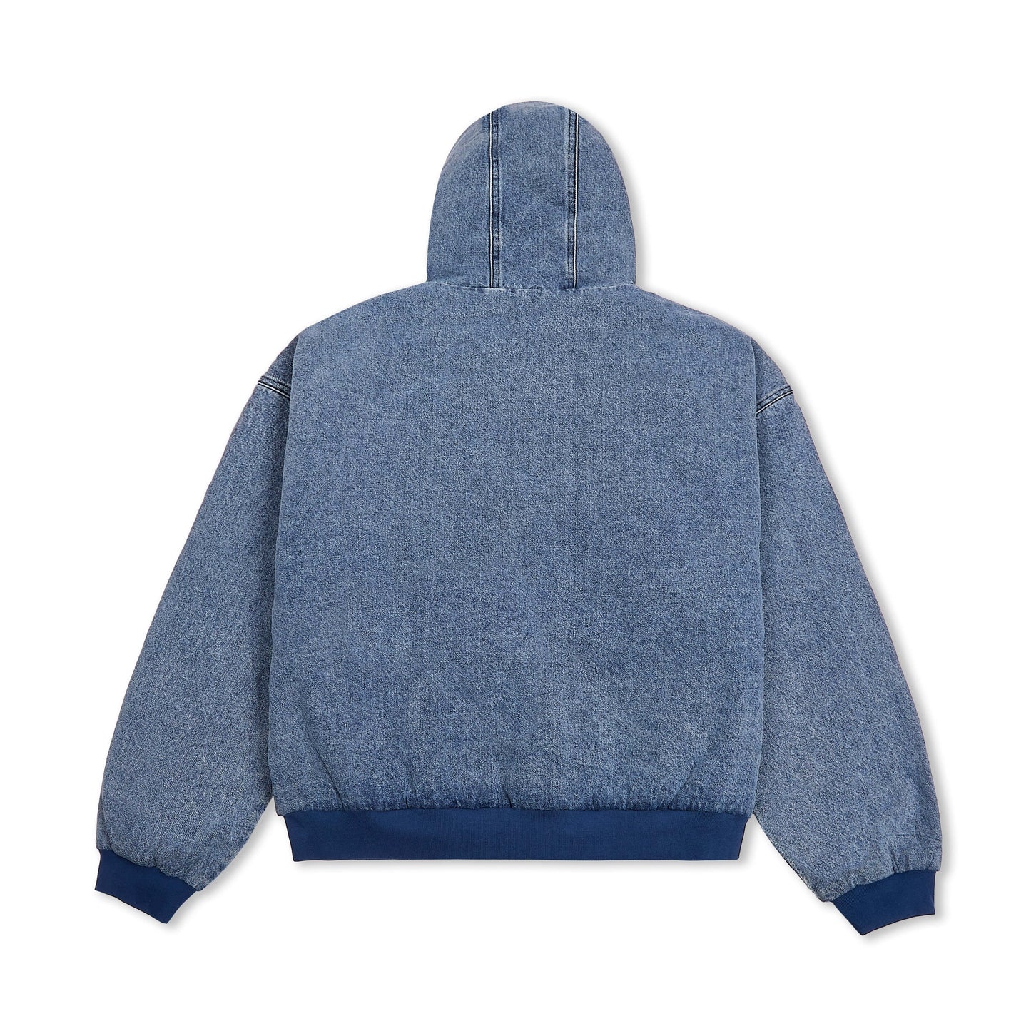 Samuel Bailey Hooded Denim Jacket — S — Side View