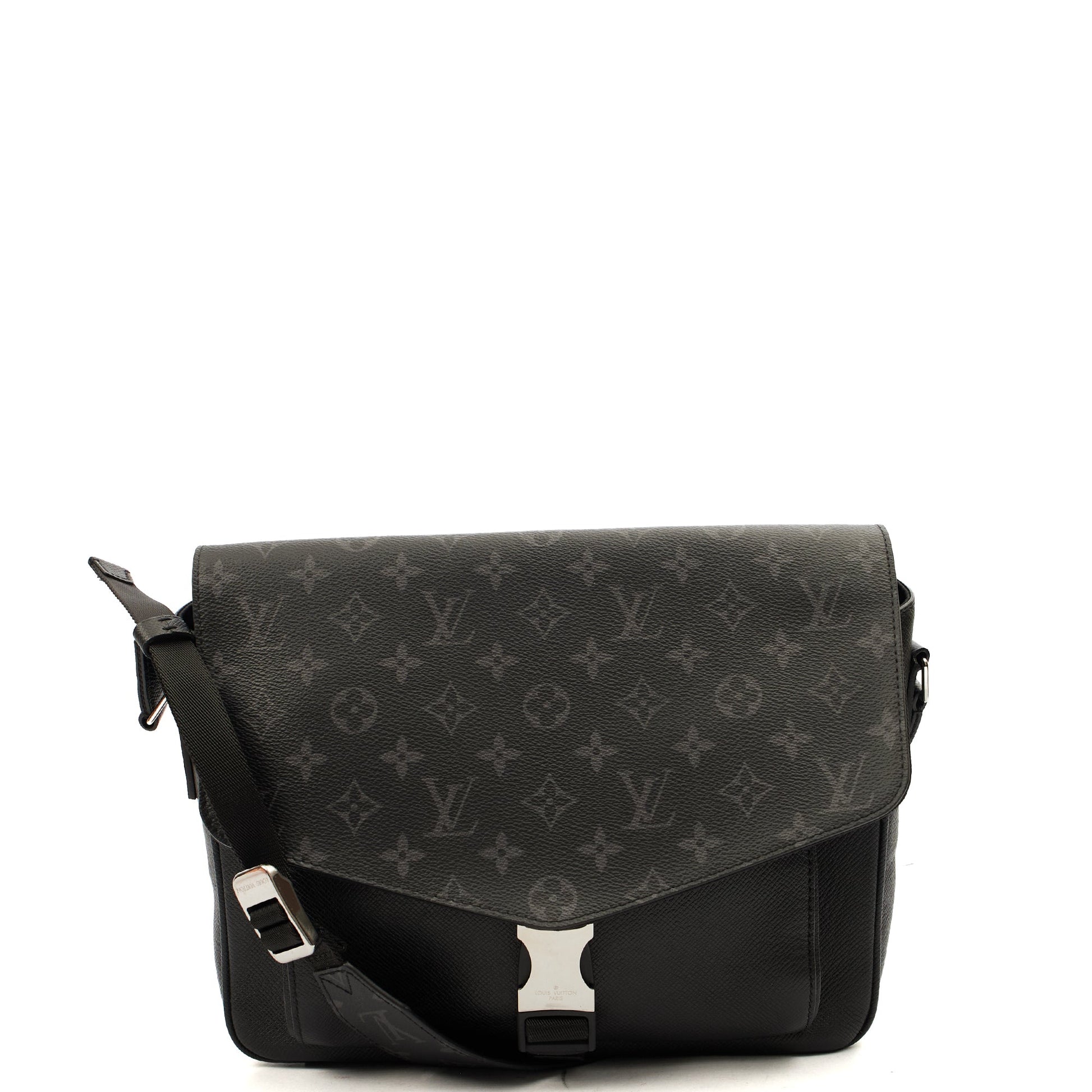 Louis Vuitton Satchel Outdoor Messenger in Monogram Eclipse, Canvas — Alternate View 13