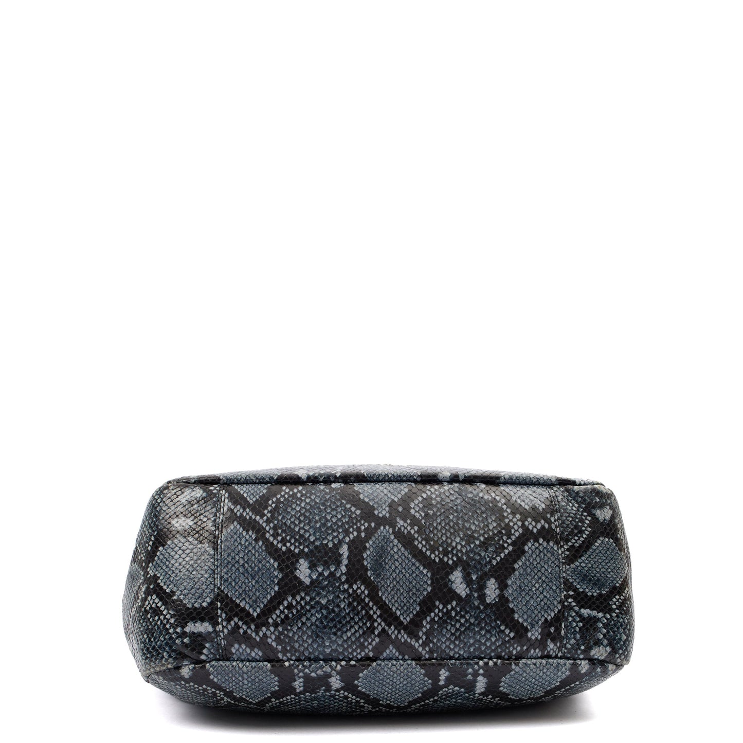 Anya Hindmarch Tote Shoulder Bag in Blue, Exotic Effect Leather — Alternate View 10