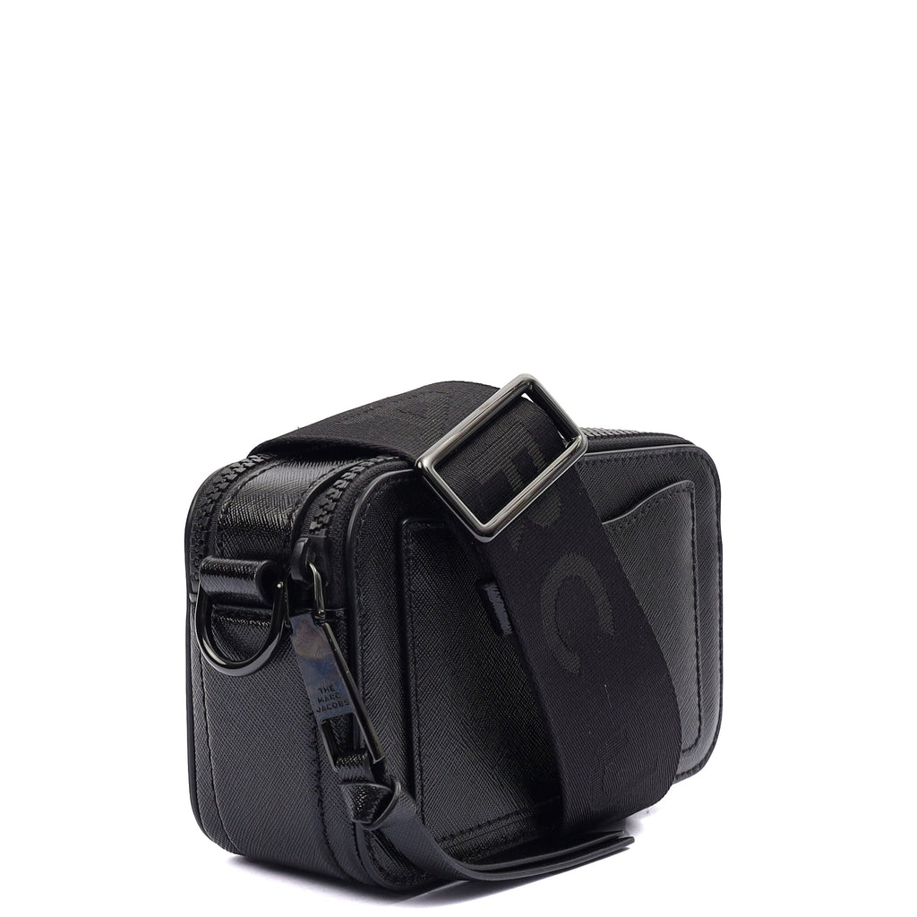 Marc Jacobs Cross Body Snapshot in Black, Leather — Alternate View 8