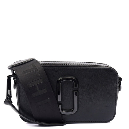 Marc Jacobs Cross Body Snapshot in Black, Leather — Alternate View 7