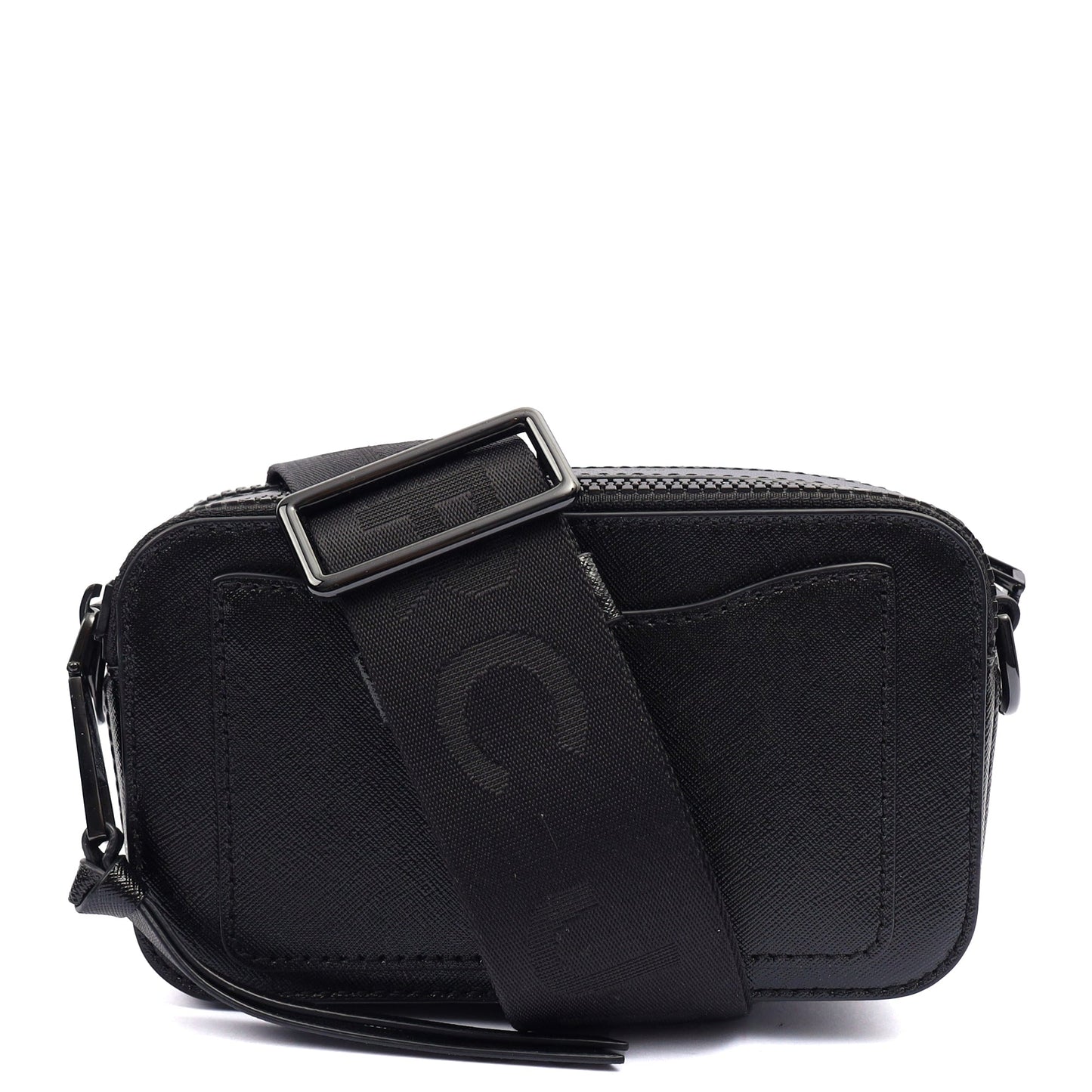 Marc Jacobs Cross Body Snapshot in Black, Leather — Back View