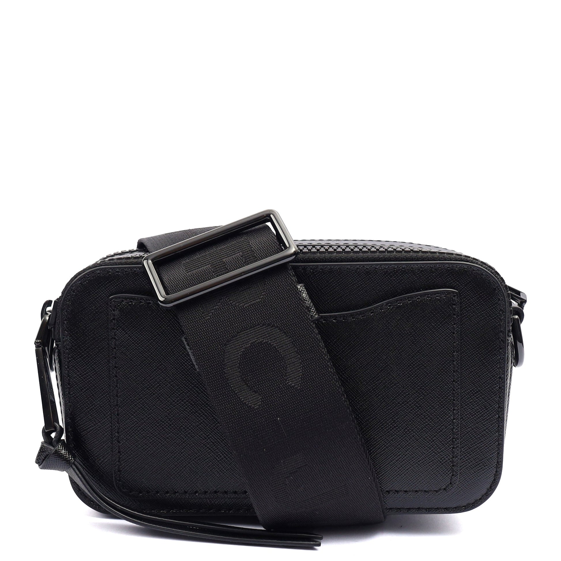 Marc Jacobs Cross Body Snapshot in Black, Leather — Back View