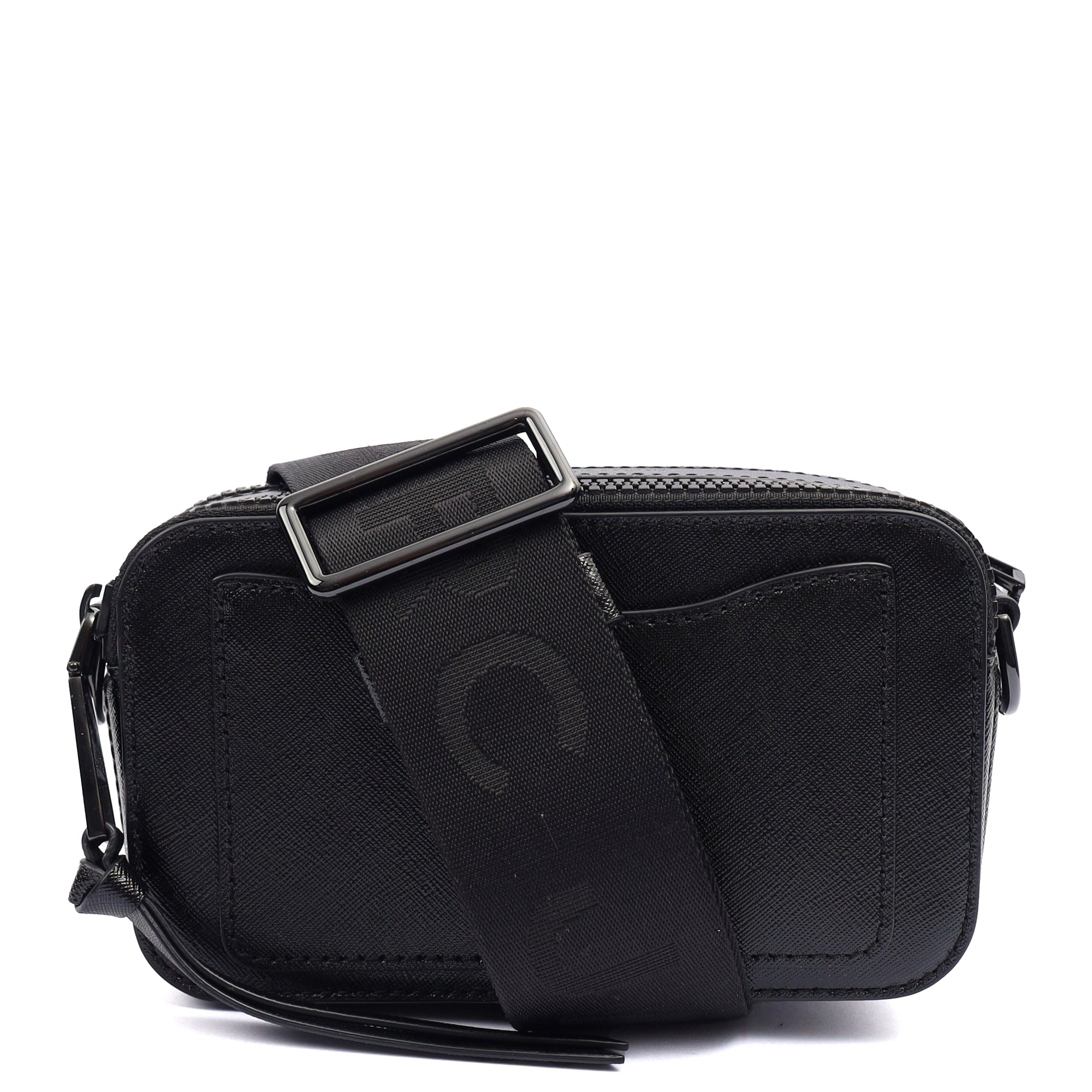 Marc Jacobs Cross Body Snapshot in Black, Leather — Alternate View 9