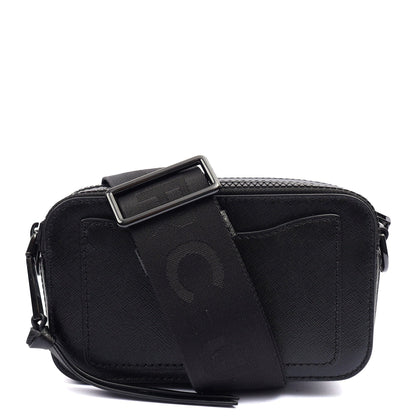 Marc Jacobs Cross Body Snapshot in Black, Leather — Alternate View 9