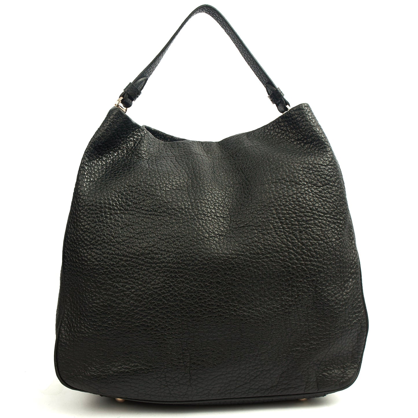 Mulberry Shoulder Bag Evelina in Black, Leather — Back View