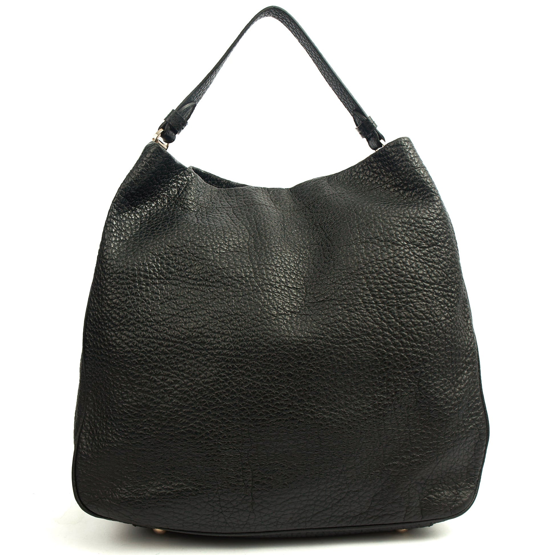 Mulberry Shoulder Bag Evelina in Black, Leather — Back View